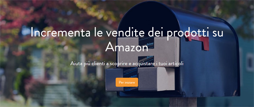 Amazon lancia in Italia il servizio self-service di performance advertising basato su costo per click