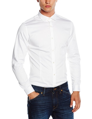 JACK & JONES PREMIUM - Jjprparma Shirt L/s Noos, Camicia da uomo