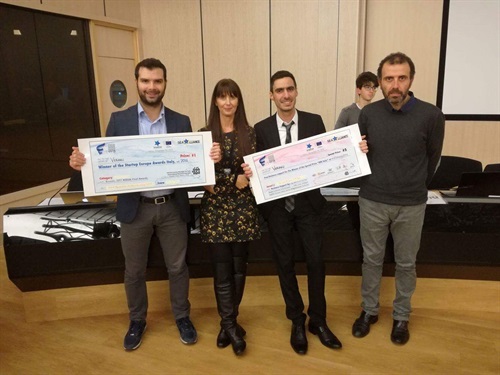 Giovanni Sanna e Simone Mastrogiacomo alla premiazione.JPG