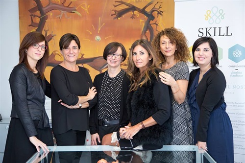 Laura Iacci e lo staff di Skill Risorse Umane