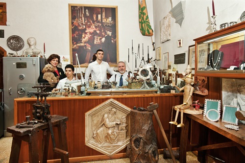 Bottega artigianale dell'orefice fiorentino Paolo Penko