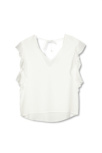 #WeddingIRL Top con volant avorio_ 20€