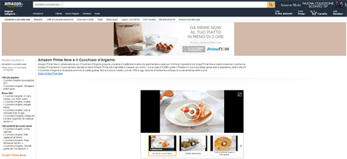 L'iniziativa su Amazon.it