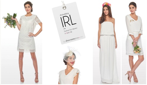 #WeddingIRL una collezione di 5 vestiti bianchi dedicata a chi cerca spunti originali per festeggiare il gran giorno, ma adatti anche per altre occasioni della vita quotidiana.