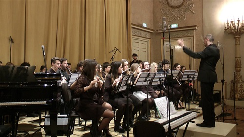 Un'esibizione dell'orchestra del liceo musicale Bertolucci 
Fonte: Pagina FB Liceo Attilio Bertolucci - Parma