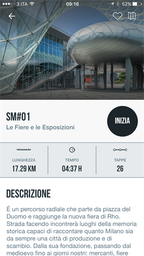 App Sentieri Metropolitani realizzata da Applix