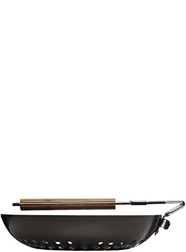 Sagaform - Wok per barbecue con manico in bambù