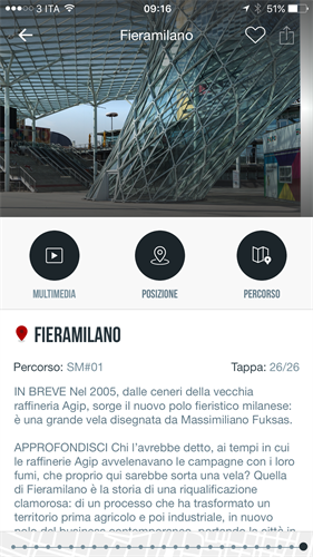 App Sentieri Metropolitani realizzata da Applix