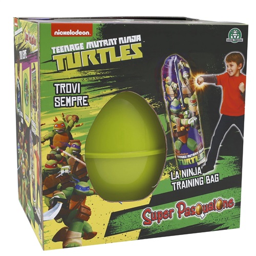 Giochi Preziosi - Super Pasqualone Tartarughe Ninja, Uovo con Sorprese, Multicolore 2016.