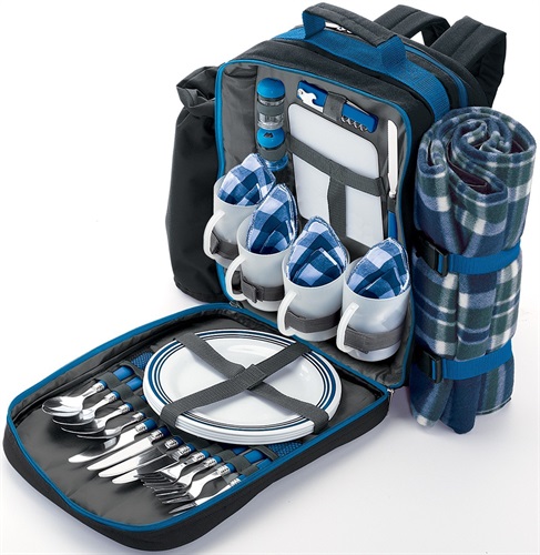 Draper, Zaino con set da picnic.