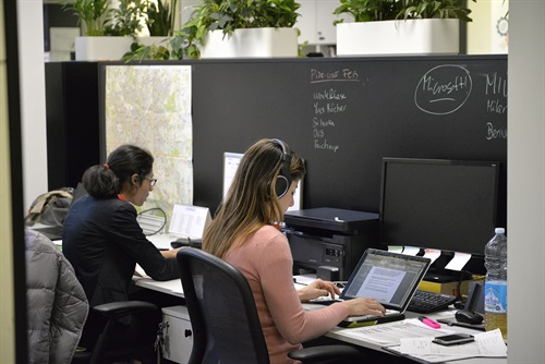 Postazioni di lavoro nel coworking