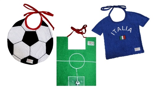 Zigozago SET 3 BAVAGLINI CALCIO MONDIALI ITALIA - Chiusura Elastico - Taglia Unica