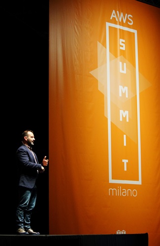 Cosimo Palmisano nel corso del suo speech