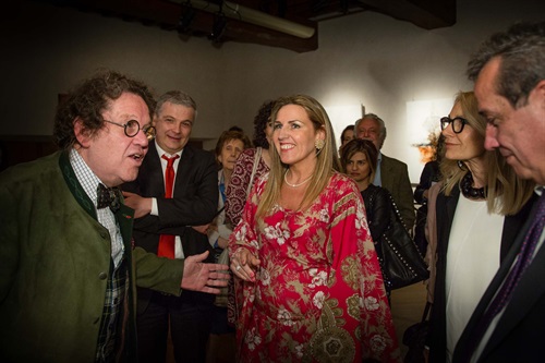 Philippe Daverio e Federica Rossi