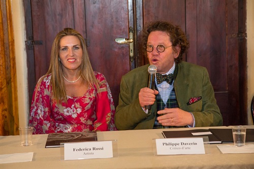 Philippe Daverion e Federica Rossi