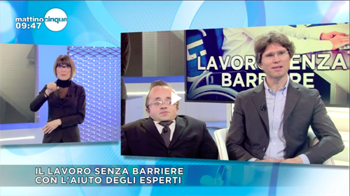 Jobmetoo a Mattino Cinque