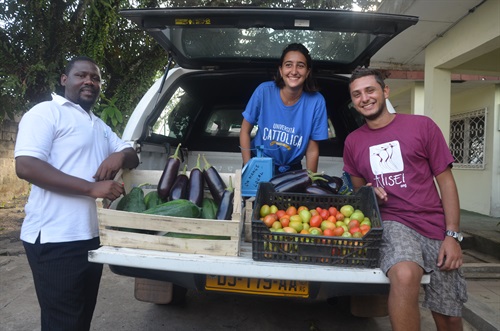 Alice e Donato, Facoltà di Economia, UCSC Charity Work Program 2015 - Gabon