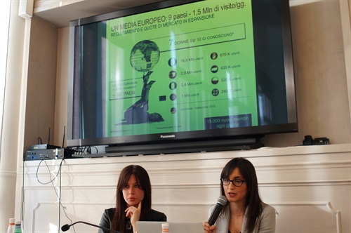 Virginia Hernandez, International PR Manager and Busienss development di Showroomprive.it e Stefania Ugliono, Head of eCommerce Geox