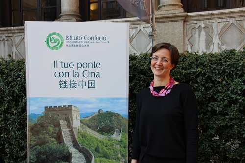 Elisa Giunipero, direttrice dell'Istituto Confucio dell'Università Cattolica