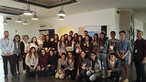 Studenti del Convitto Vittorio Emanuele II di Cagliari 