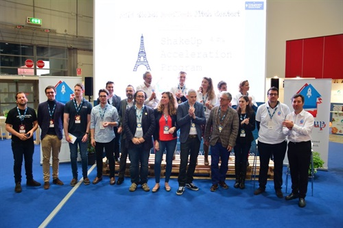 SmartTouch Menu premio speciale EliorGroup foto di gruppo con tutti i premiati