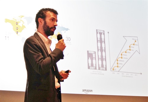 L'intervento di Giulio Lampugnani, Marketplace Manager Amazon Italia