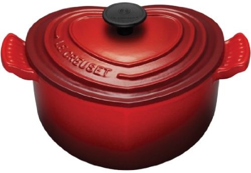 Le Creuset Casseruola in ghisa a forma di cuore