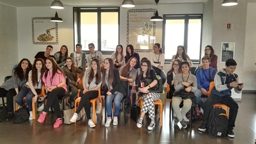 Studenti del Convitto Vittorio Emanuele II di Cagliari 