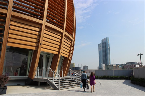 Unicredit Pavilion - piazza Gae Aulenti, Milano
