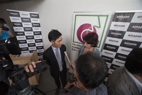 Conferenza stampa a Tokyo