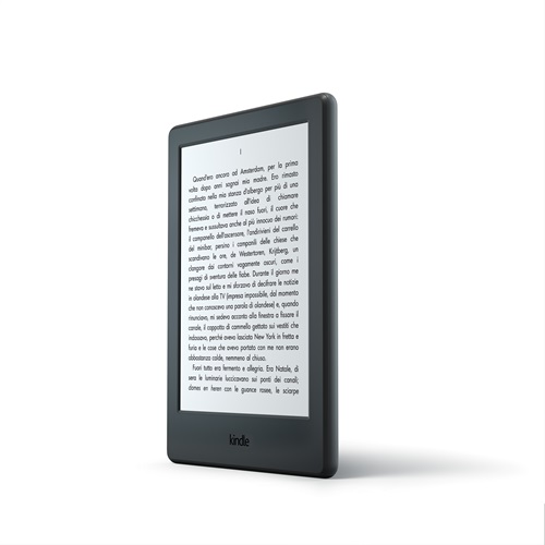 Nuovo Kindle, modello con chassis nero