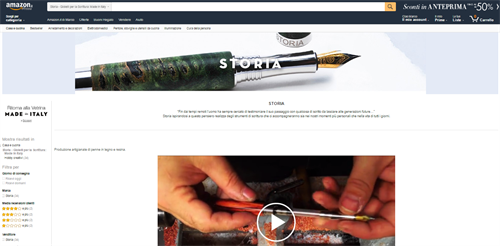 Made in Italy - pagina della bottega Storia Penne