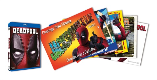 Blu-ray di Deadpool 