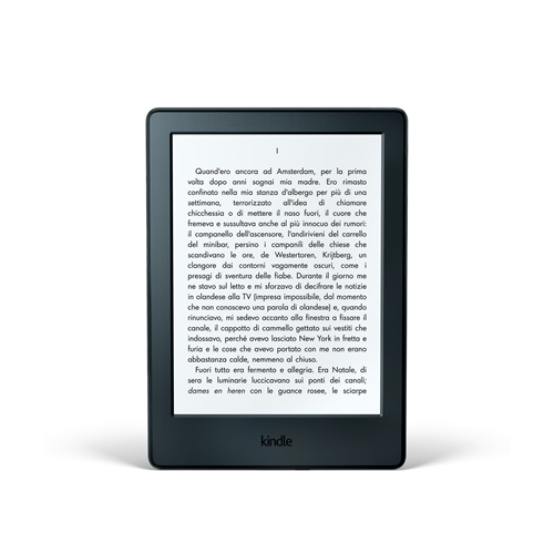 Nuovo Kindle, modello con chassis nero