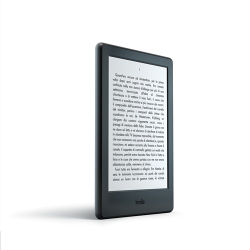 Nuovo Kindle, modello con chassis nero