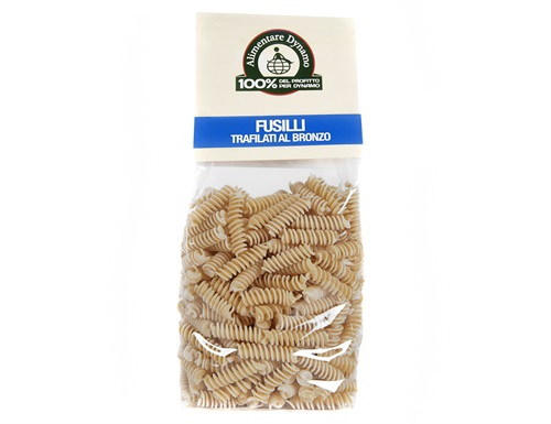 Dynamo Camp - Pasta di semola di grano duro, Fusilli trafilati al bronzo 500 gr - EURO 3,00