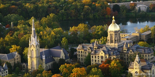 University of Notre Dame du Lac. Credit: College Times