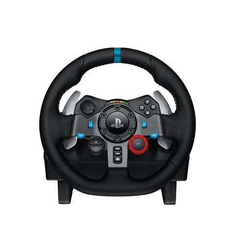 Logitech G29 Driving Force Volante da Corsa per PS4, PS3 e PC, Nero