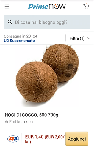 U2 Supermercato