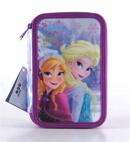 Astuccio 3 zip Disney di Frozen
