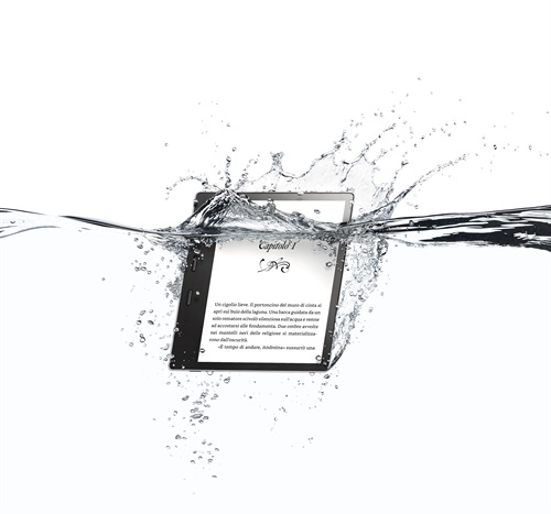 Nuovo Kindle Oasis: dotato di schermo da 7 pollici e 300 ppi e progettato per resistere all’acqua