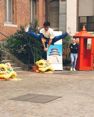 Dimostrazione di Kung-Fu