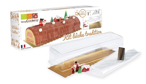 Kit per realizzare il tradizionale Tronchetto natalizio di ScrapCooking