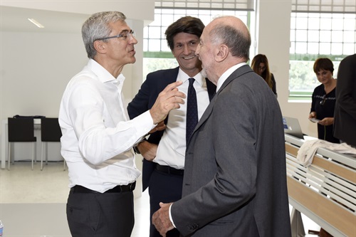 #B4DPA Gianmario Verona, Rettore dell'Università Bocconi e Diego Piacentini, Commissario 
 Straordinario per l'attuazione dell'Agenda Digitale