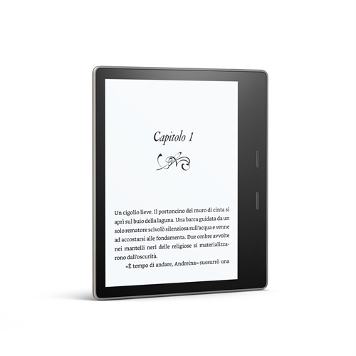 Nuovo Kindle Oasis: dotato di schermo da 7 pollici e 300 ppi e progettato per resistere all’acqua