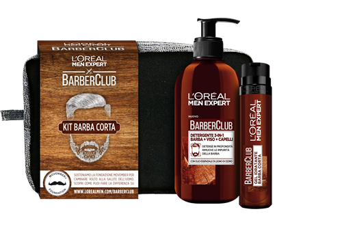 Kit barba corta BarberClub di Men Expert L’Oréal Paris