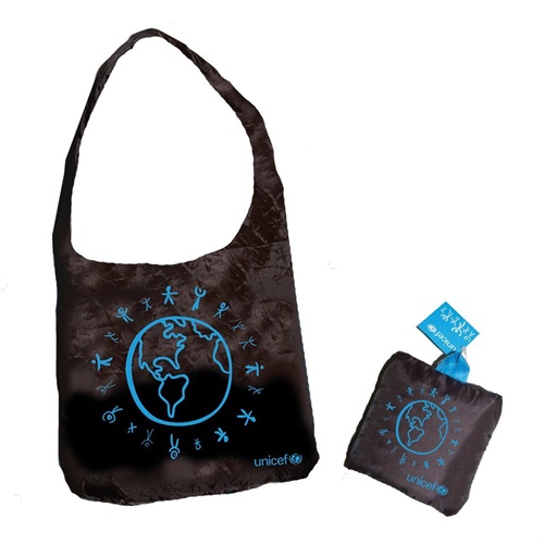 UNICEF BORSA PIEGHEVOLE PER LA SPESA - disponibile su Amazon.it.