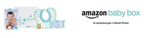 Amazon.it regala una Baby Box ai genitori che utilizzano la Lista Nascita