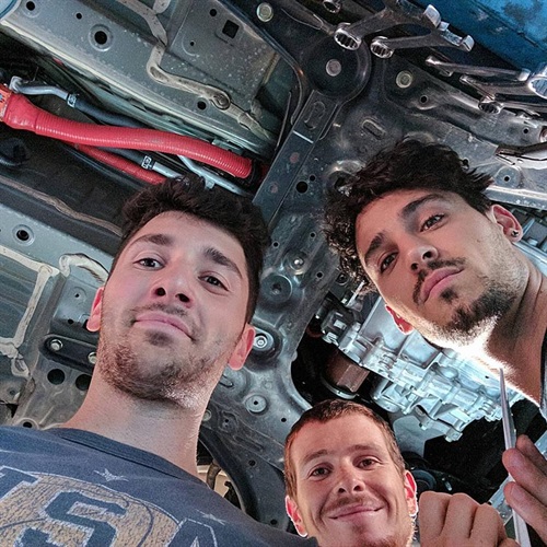 Daze Plug montato su una Nissan Leaf