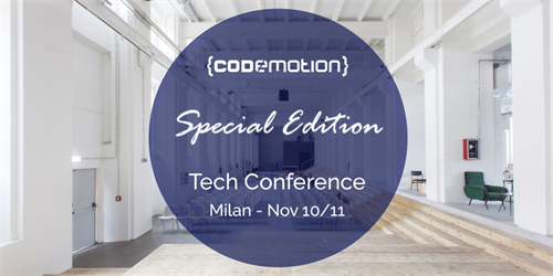Codemotion Milan 2017 - Special Edition